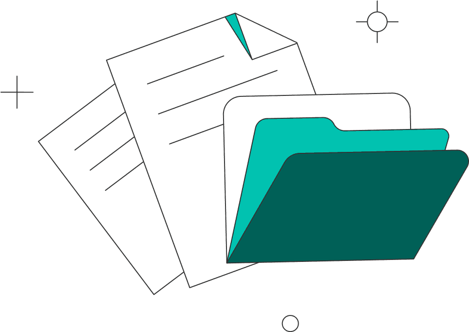 Folder illustration